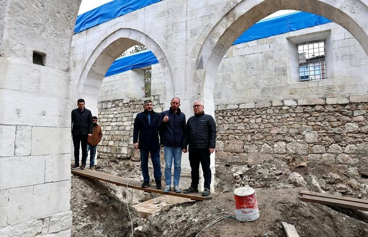 Sivas Ulu Cami Restorasyonu Devam Ediyor