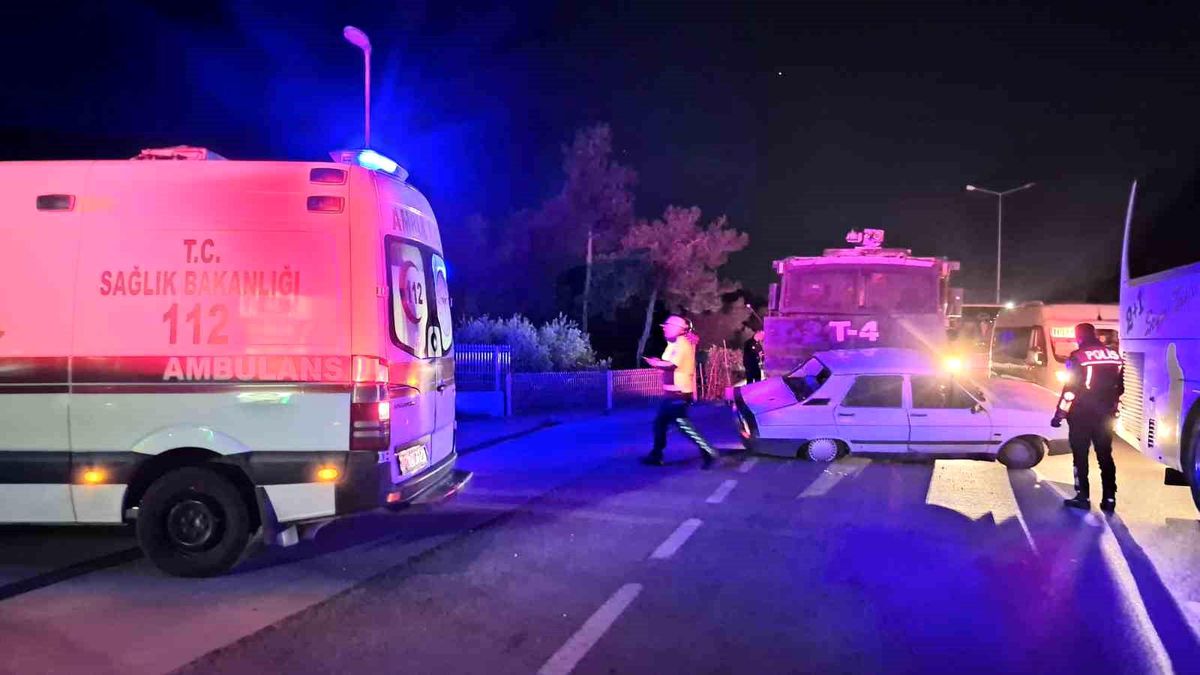 Bodrum\'da TOMA Trafik Kazası: 5 Yaralı