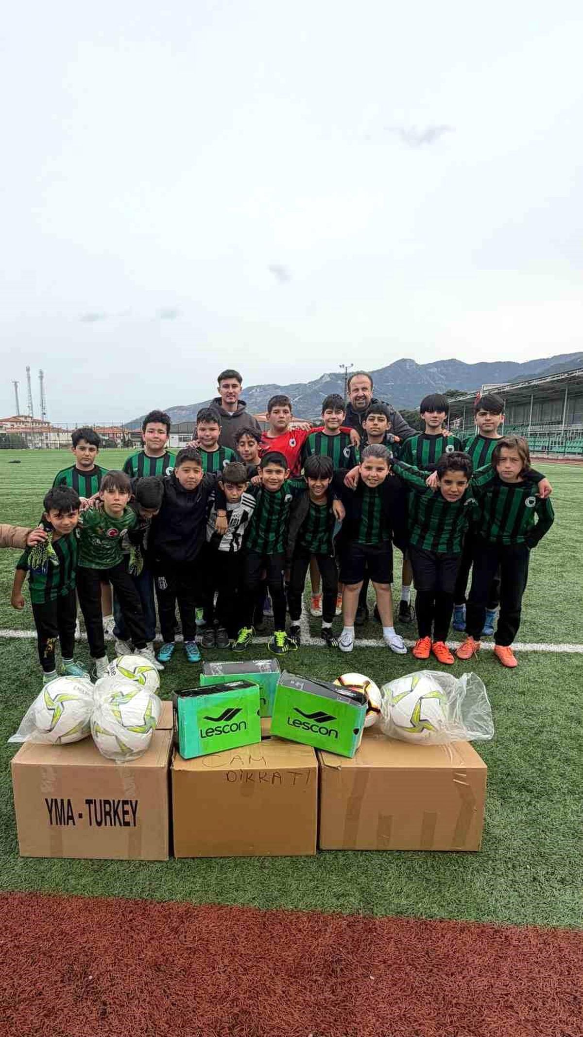 Gen&ccedil; sporcudan ahde vefa &ouml;rneği