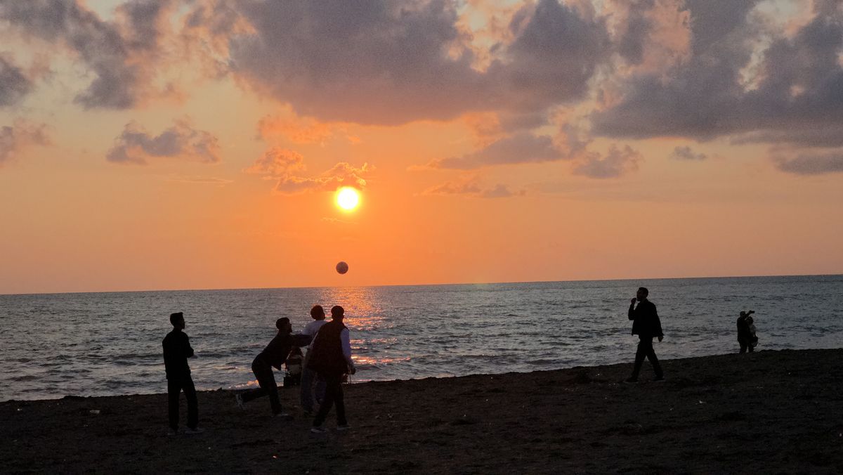 Hatay\'da Görsel Şölen: Gün Batımı