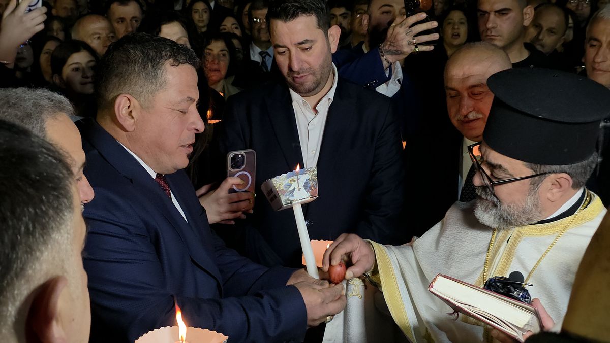 Samandağ\'da Paskalya Bayramı Kutlaması