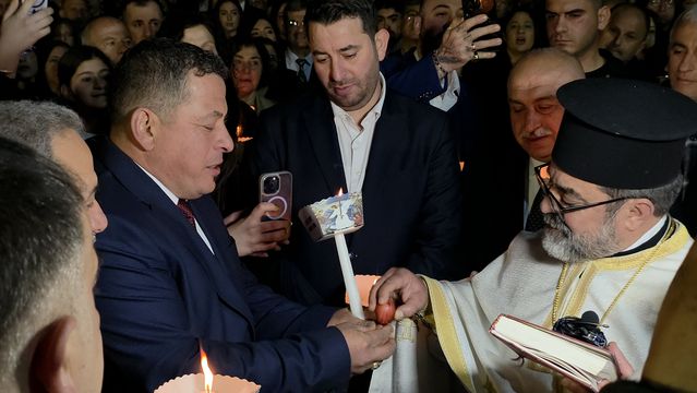 Samandağ’da Paskalya Bayramı Kutlaması