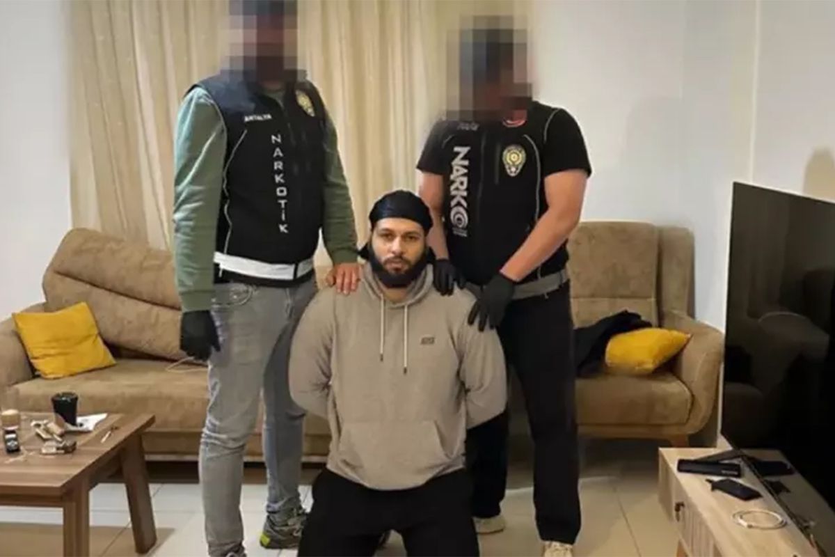 Kırmızı bültenle aranan Matthias Malik Lammers Alanya\'da yakalandı