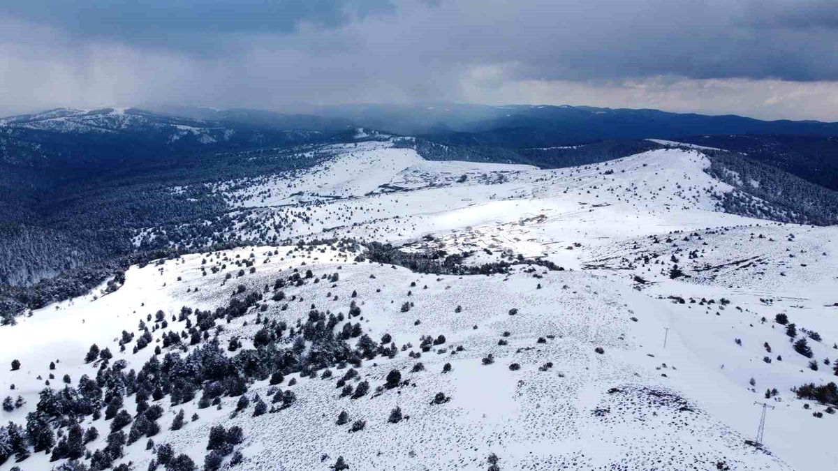 Nalbant Geçidi\'nde Kış Manzarası