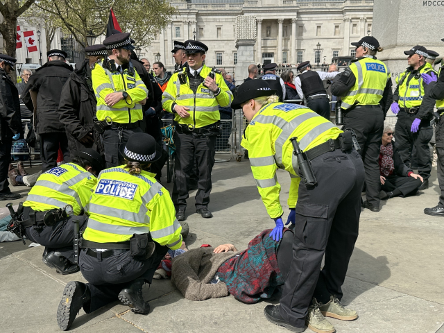 Londra'da 'Filistin Eylemi' Protestoları: 212 Gözaltı