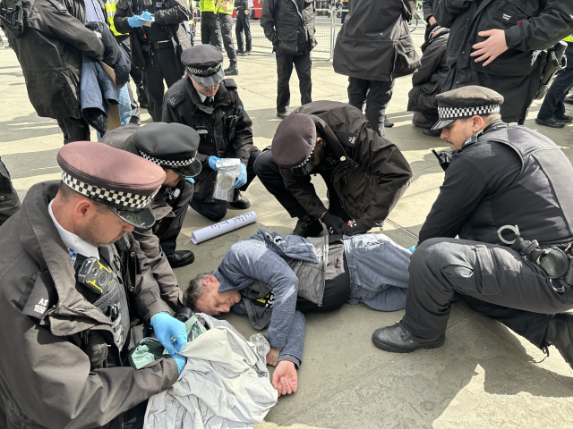 Londra'da 'Filistin Eylemi' Protestoları: 212 Gözaltı