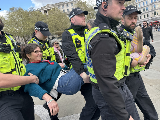 Londra'da 'Filistin Eylemi' Protestoları: 212 Gözaltı