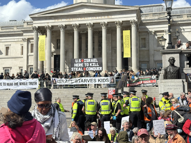 Londra'da 'Filistin Eylemi' Protestoları: 212 Gözaltı