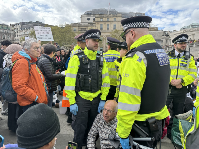 Londra'da 'Filistin Eylemi' Protestoları: 212 Gözaltı