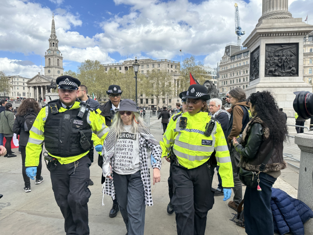 Londra'da 'Filistin Eylemi' Protestoları: 212 Gözaltı