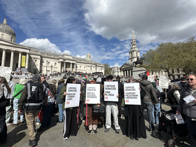 Londra'da 'Filistin Eylemi' Protestoları: 212 Gözaltı