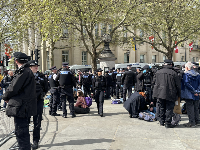 Londra'da 'Filistin Eylemi' Protestoları: 212 Gözaltı