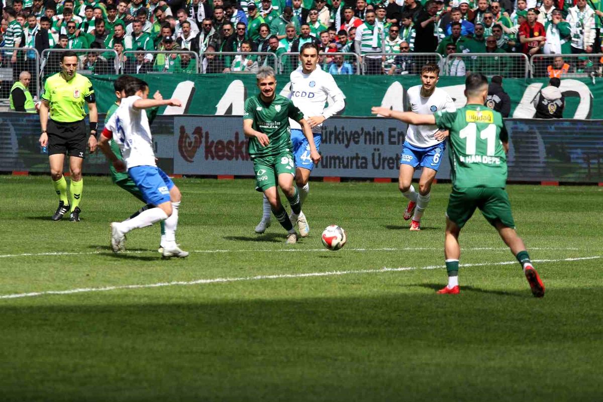 Bursaspor Üstünlüğü Koruyor