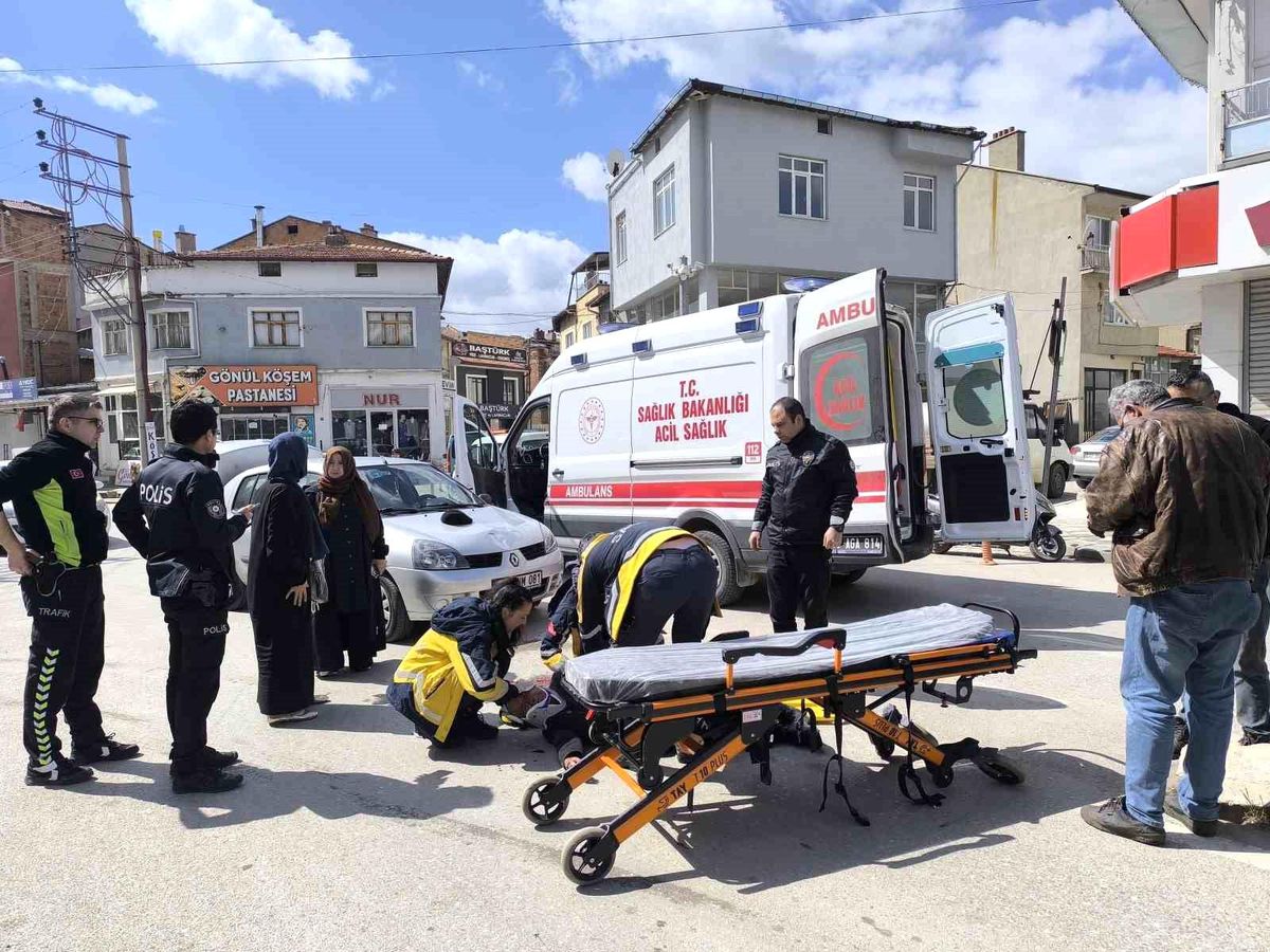 Afyonkarahisar\'da Yaya Kazası