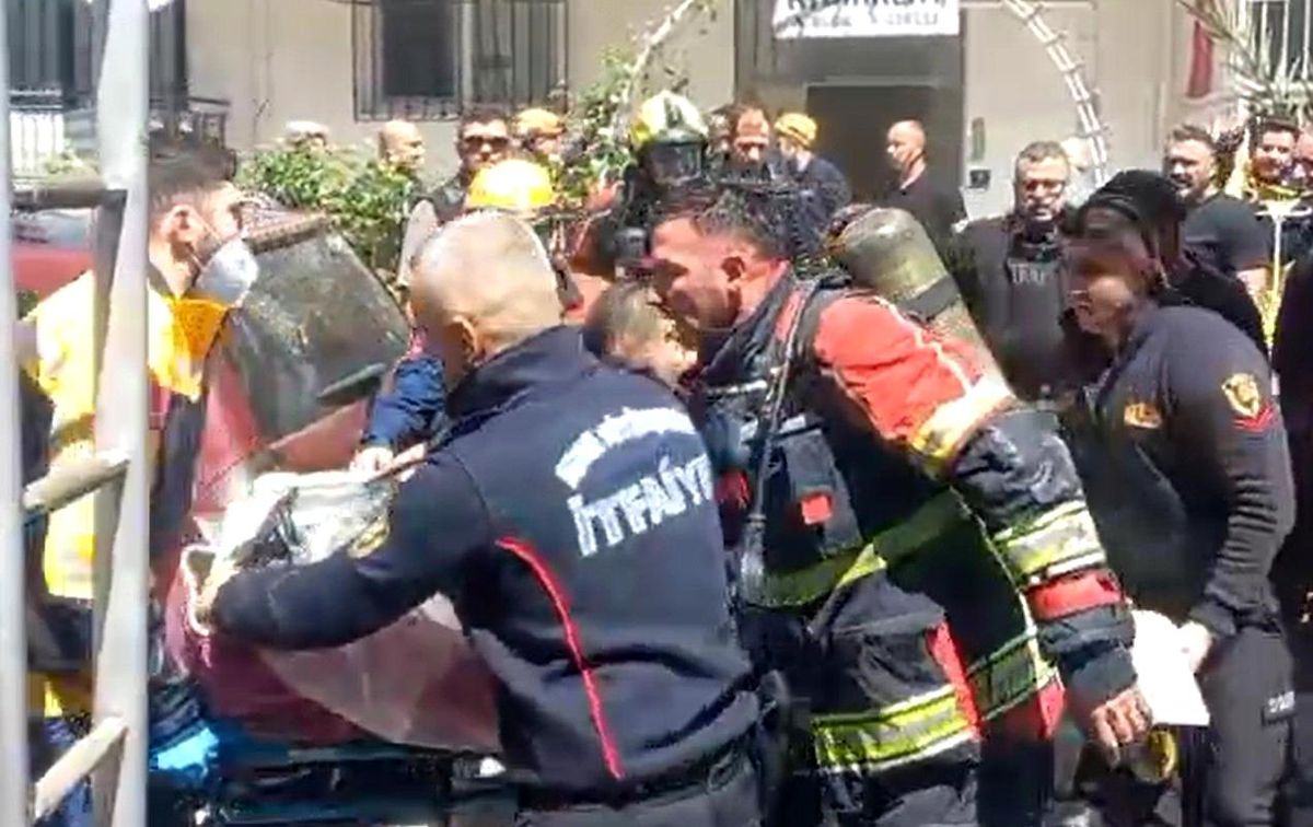 Patlama sonrası çıkan yangında engelli şahıs hayatını kaybetti