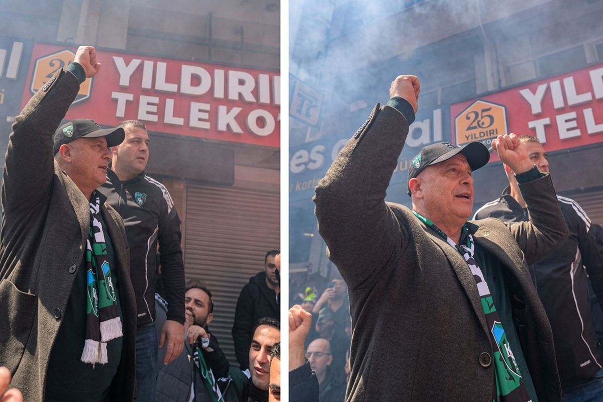 Recep Durul\'dan flaş hareket! Galatasaray aleyhine yapılan küfürlü tezahürata eşlik etti