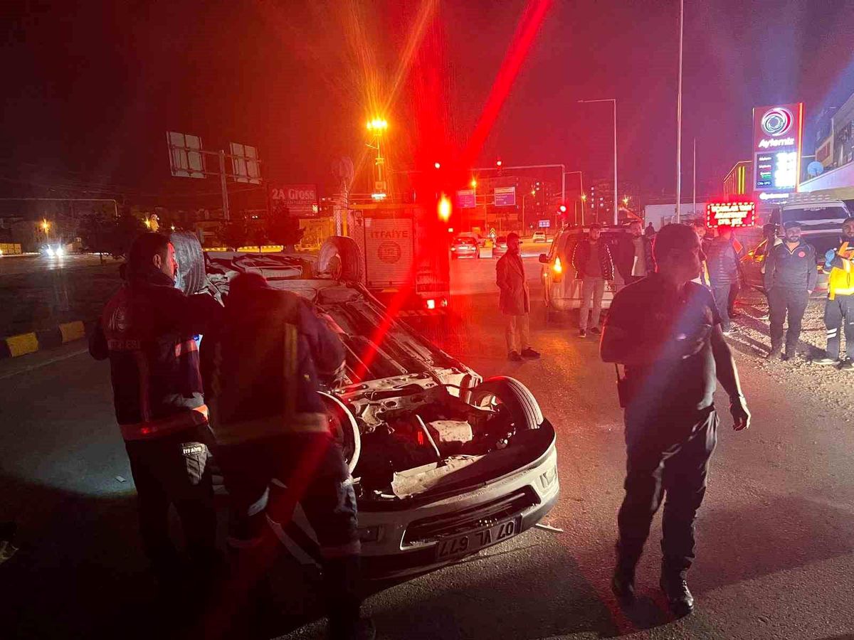 Van\'da Trafik Kazası: 1 Yaralı