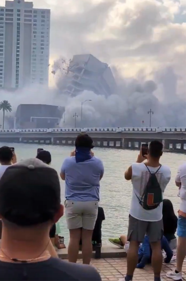 25 yıllık bina saniyeler içinde yıkıldı! Sebebi deprem değil