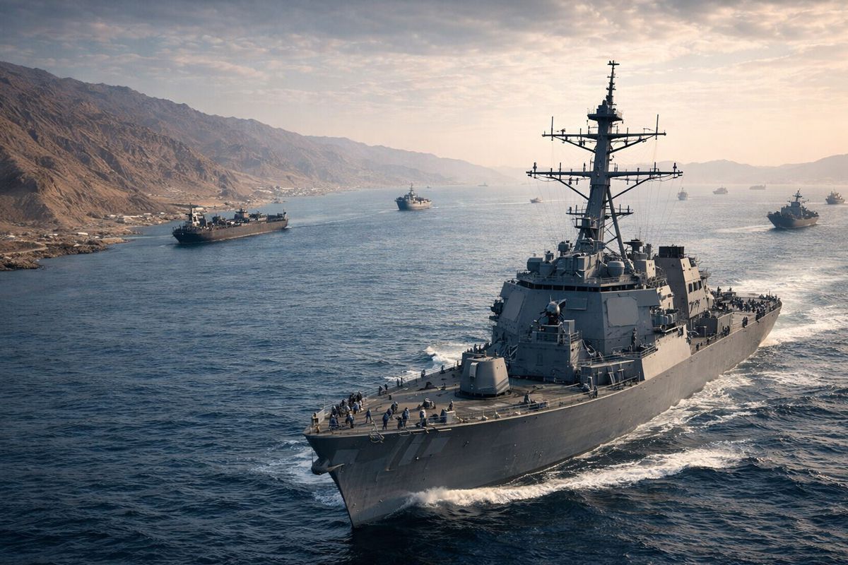 Ablukaya 2 saat kala ABD ordusundan Hürmüz Boğazı açıklaması