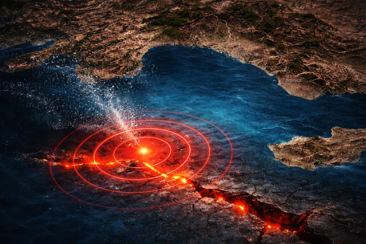 Antalya Demre\'de korkutan deprem