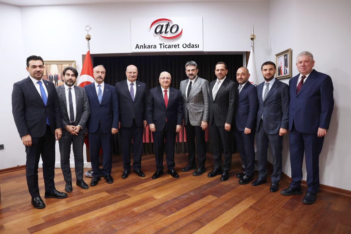 Bakan Güler ATO\'yu Ziyaret Etti