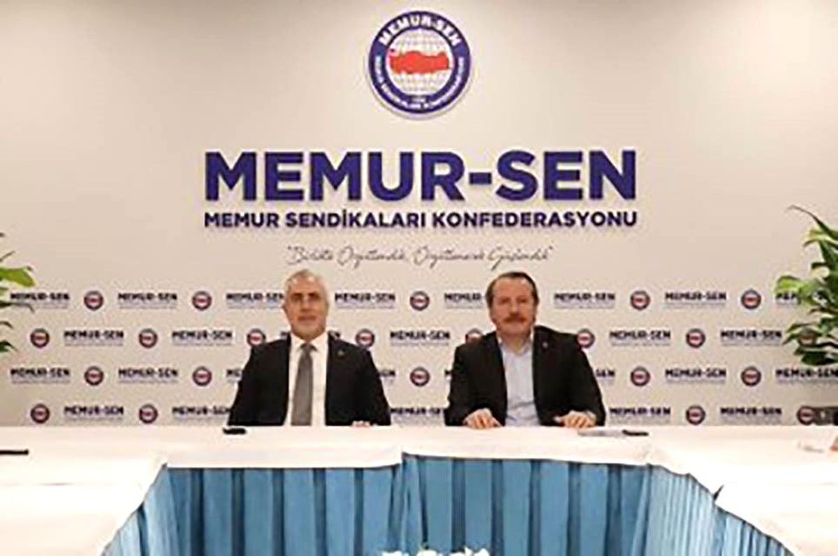 Bakan Işıkhan Memur-Sen\'i Ziyaret Etti