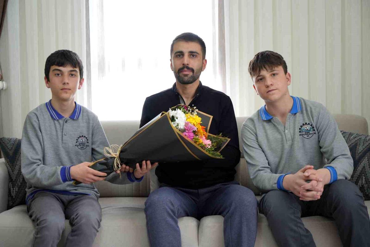 Bayburt\'tan Komiser Temel\'e Ziyaret