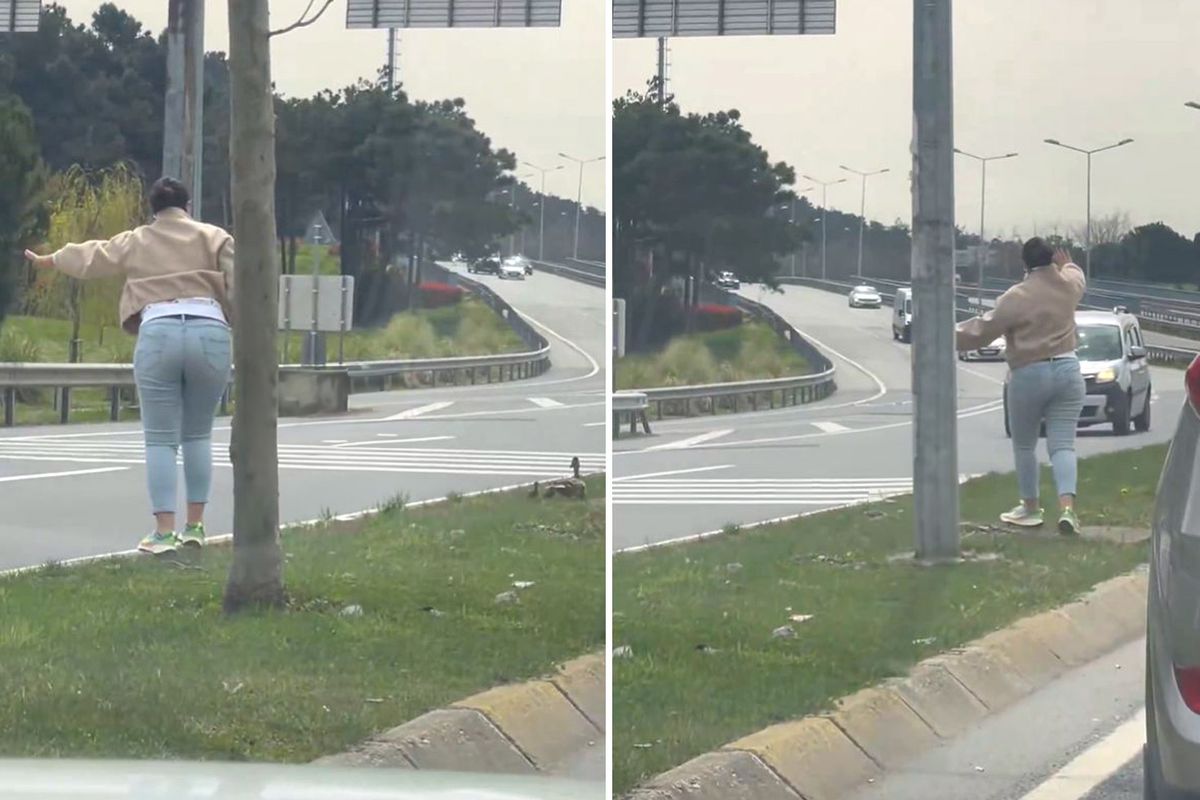 İstanbul\'da kaydedildi: izleyenleri ikiye bölen görüntü