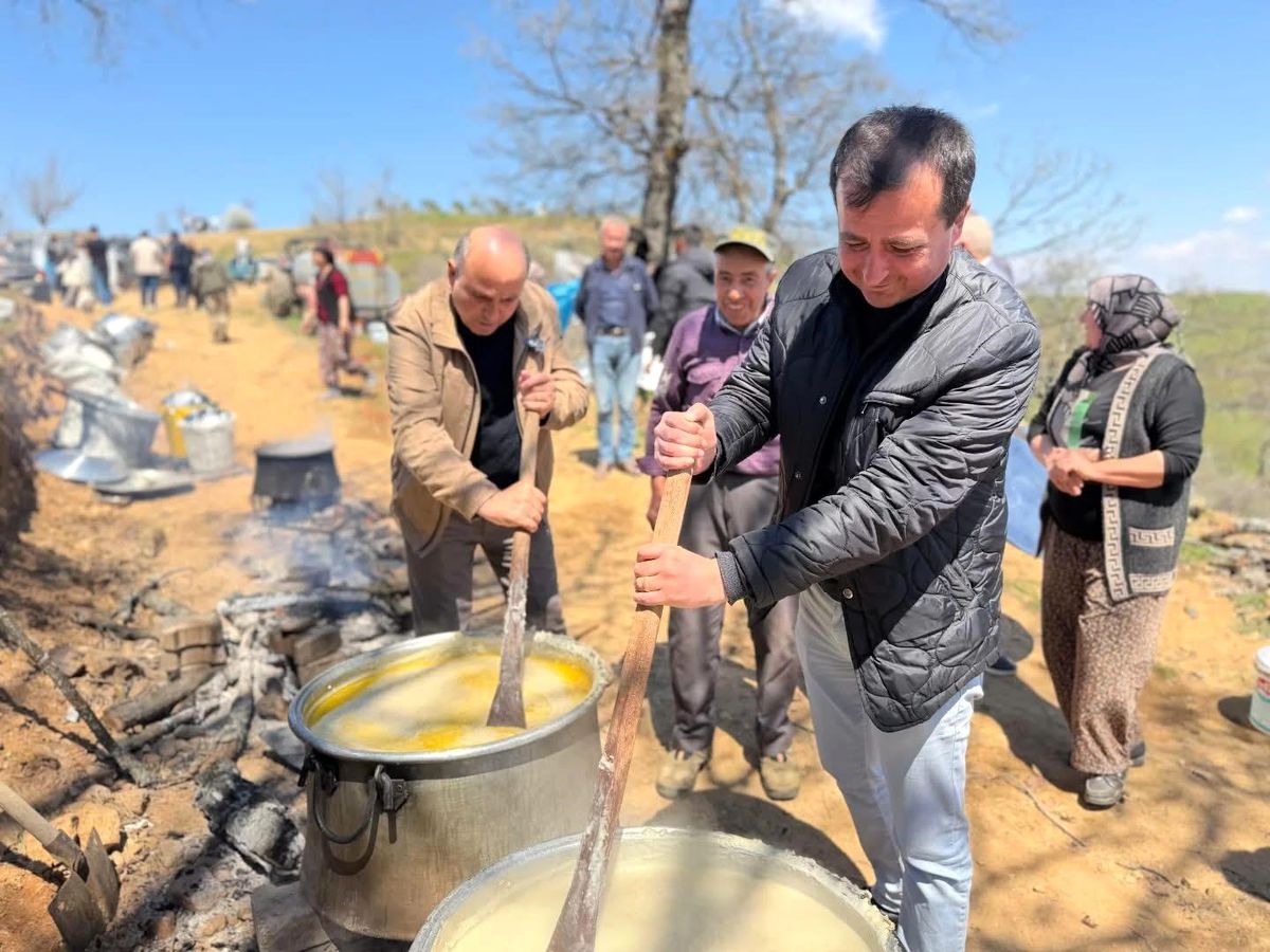 Kızılçukur\'da yağmur duası geleneği yaşatıldı