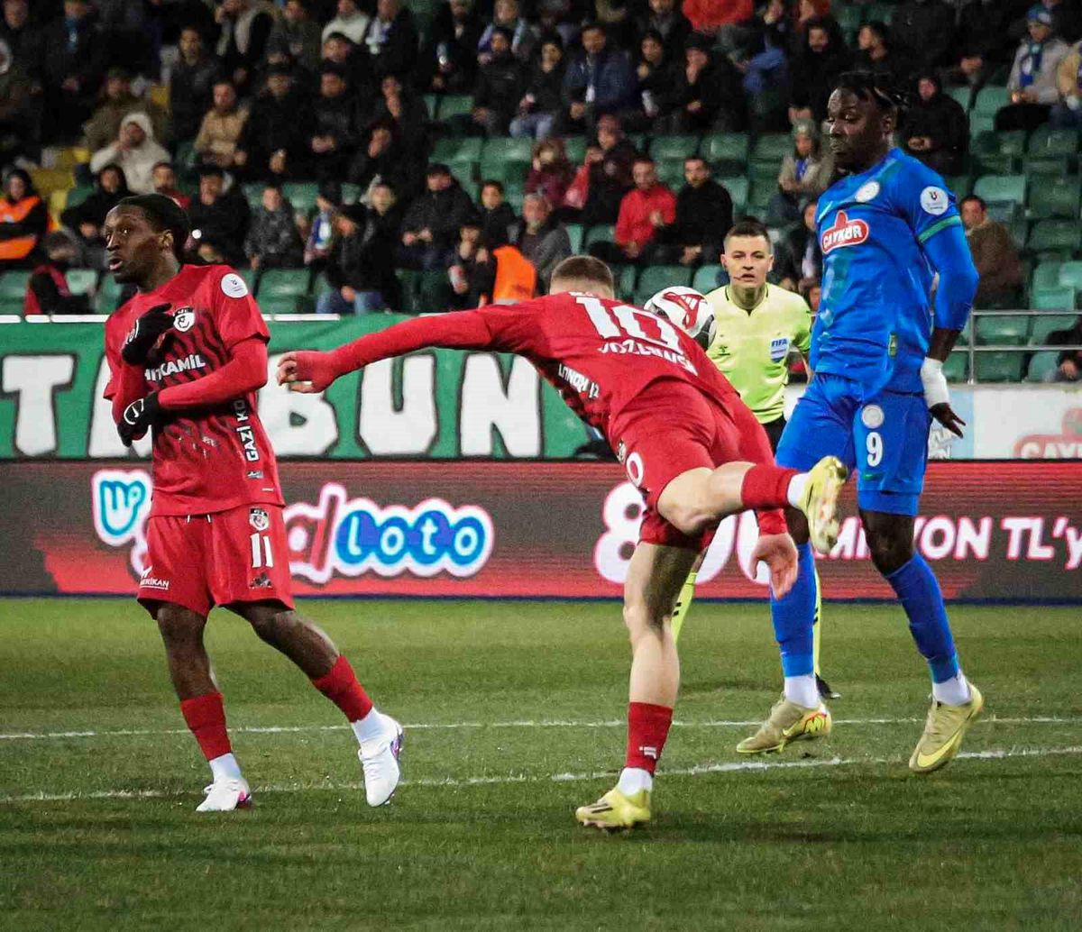 Gaziantep FK, Rizespor\'u 1-0 Geçti