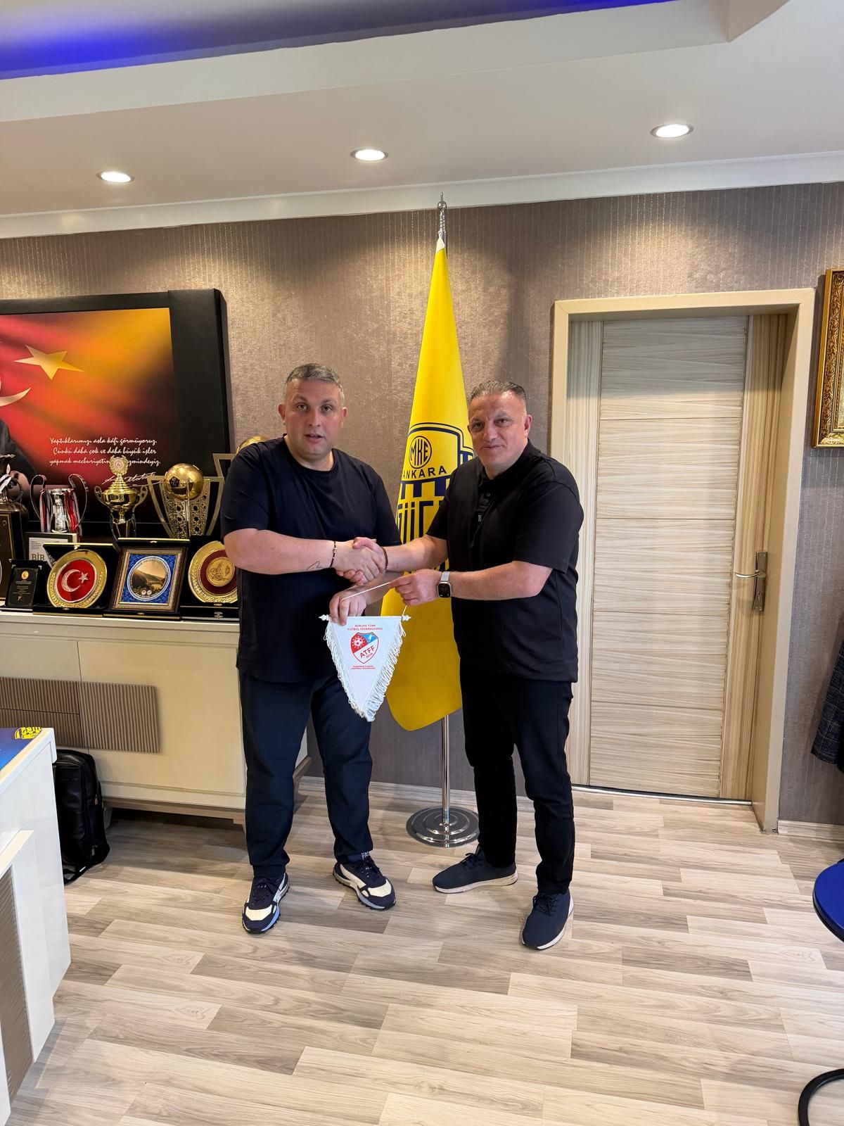 Ankaragücü ve ATFF İşbirliği Görüşmesi