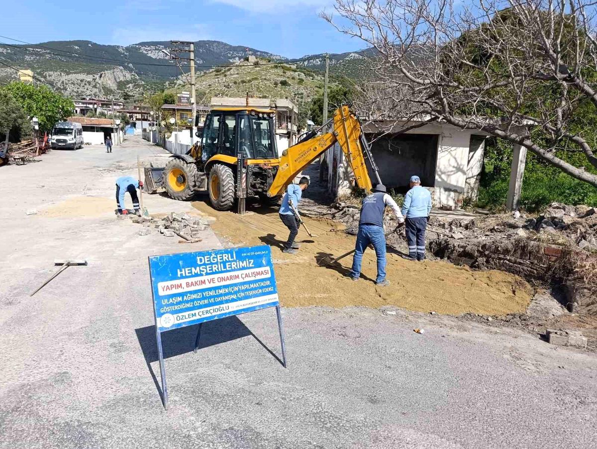 Aydın\'da kapsamlı yol çalışmaları sürüyor