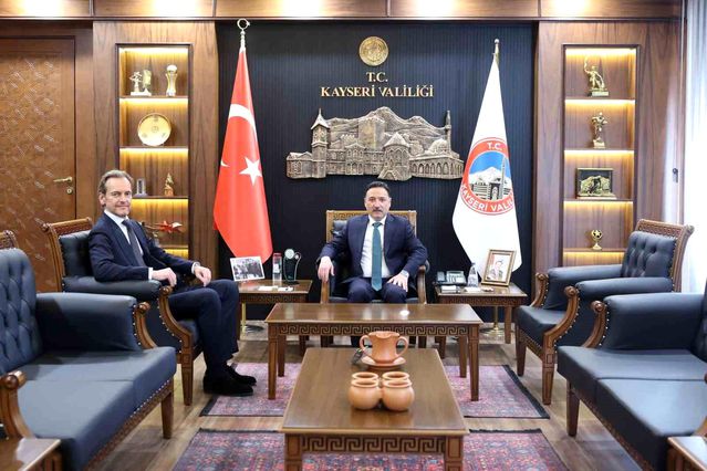 Belçika Büyükelçisi’nden Kayseri’ye Ziyaret