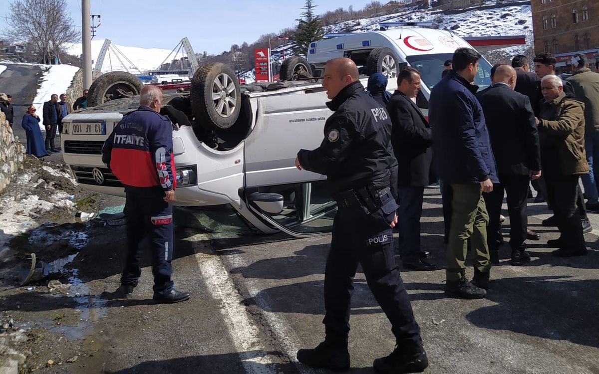 Bitlis\'te İki Kaza: 12 Yaralı