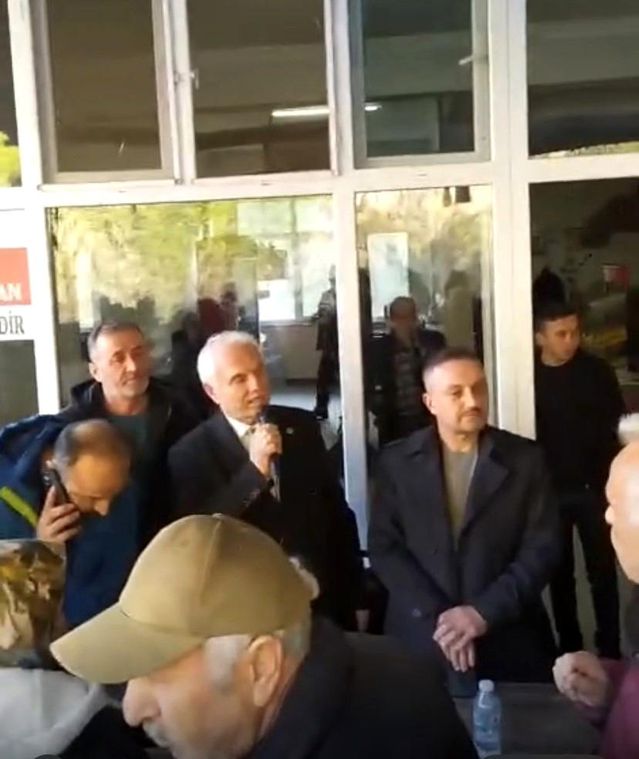 Tirebolu’da Milletvekili Ziyaretinde Gerginlik