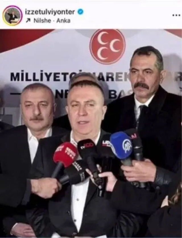 İzzet Ulvi Yönter önce paylaştı sonra sildi! MHP'ye mesaj mı verdi?
