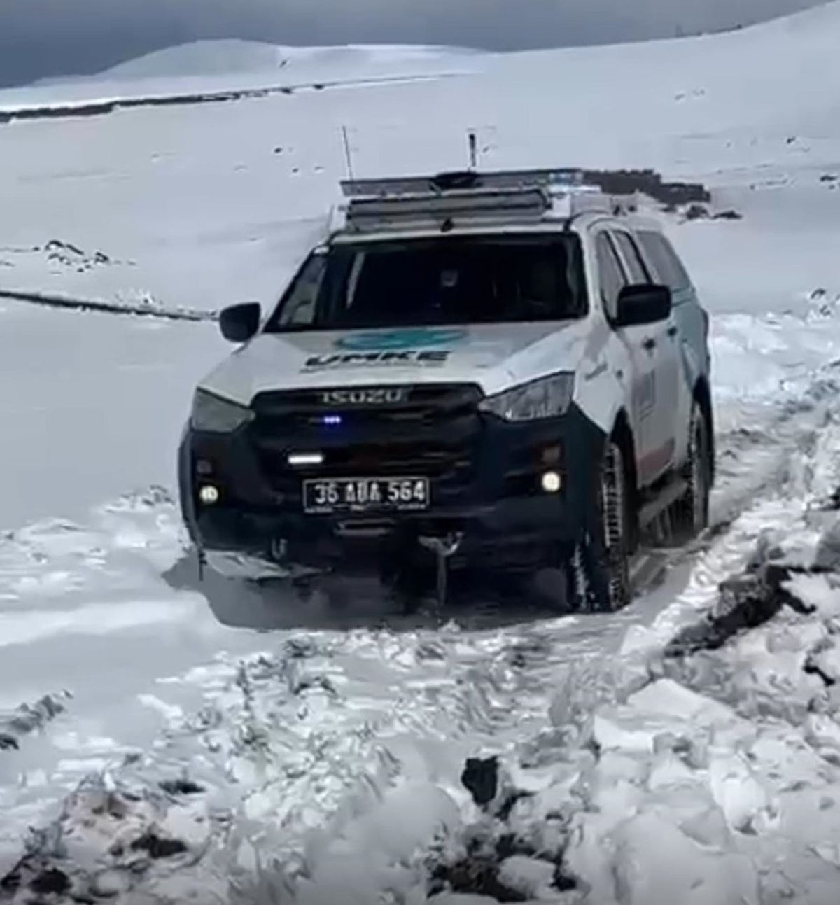 Kar ve Tipiyle Mücadele: Kadın UMKE ile Kurtarıldı