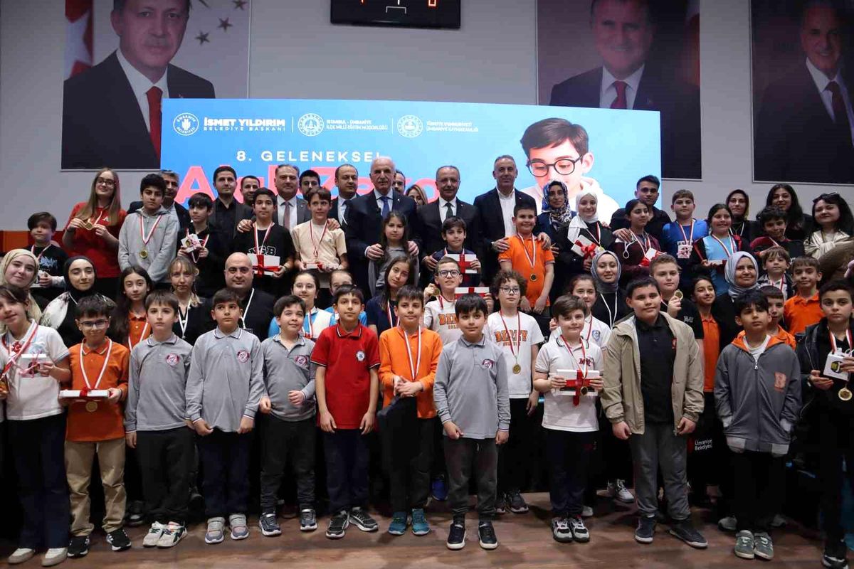 Ümraniye\'de Akıl ve Zeka Oyunları Festivali: 257 öğrenci kıyasıya yarıştı