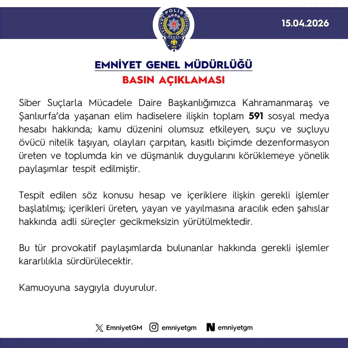 Dezenformasyon Hesaplarına Mücadele