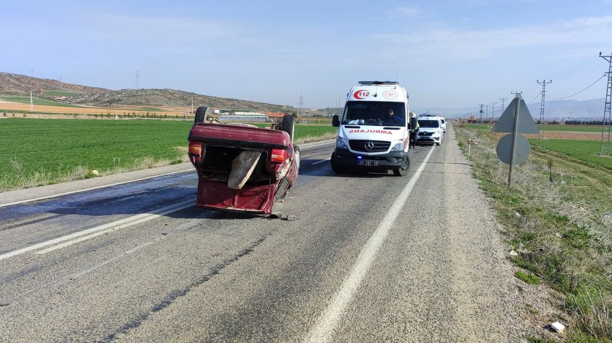 Ilgın\'da Otomobil Kazası: 6 Yaralı