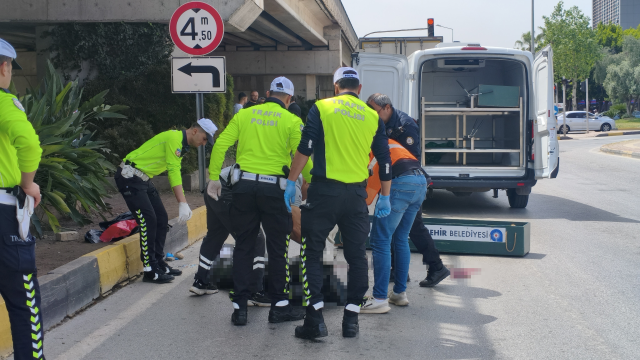 Yol kenarında mendil satarken tırın altında kalan kadın hayatını kaybetti