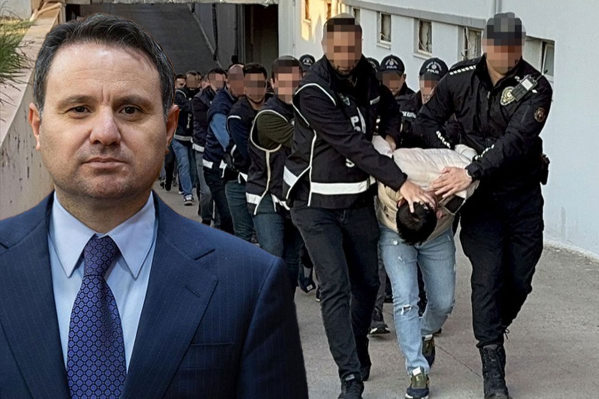 Bakan Gürlek: Bayğaralar suç örgütüne yönelik operasyonda 221 kişi tutuklandı