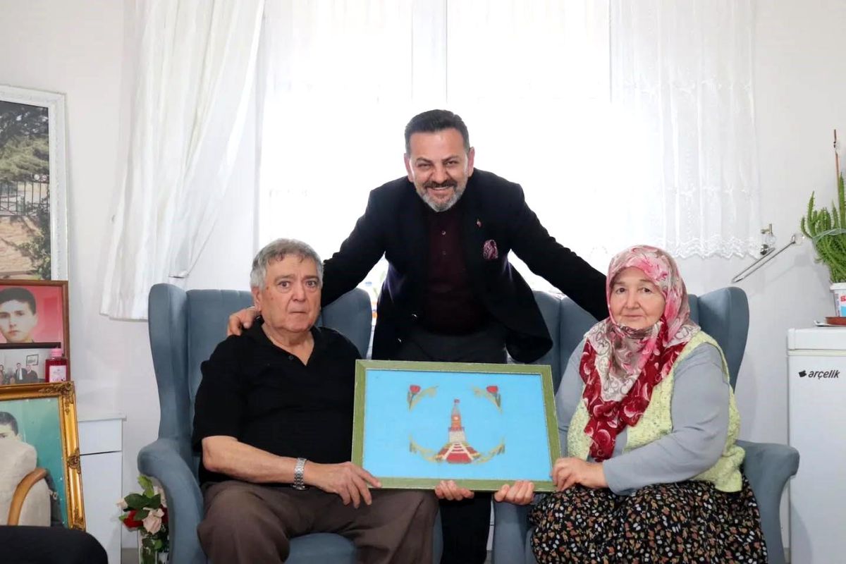 Bilecik\'te şehit ailesi ile anlamlı buluşma