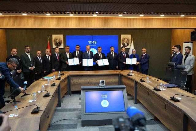 Erzincan’da İşbirliği Protokolleri İmzalandı