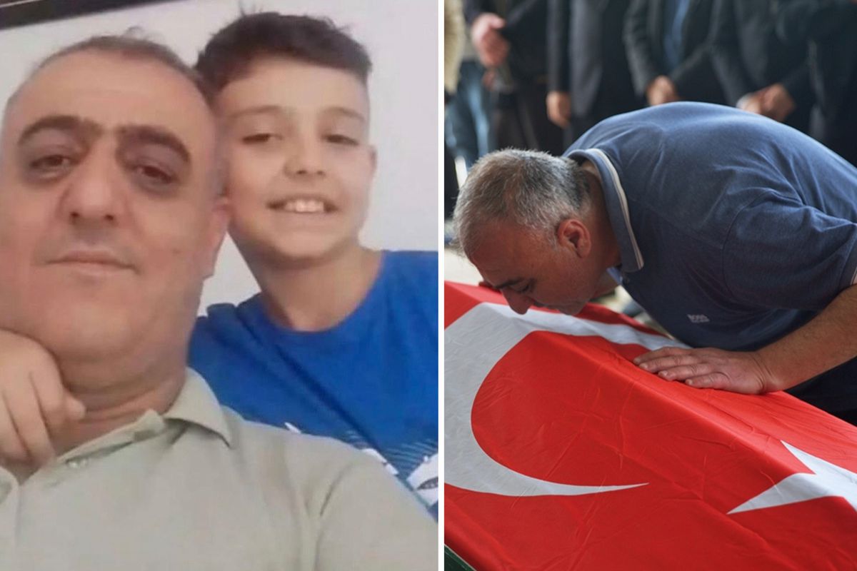 Adnan\'a babasının vedası kahretti! Şehidim, balım, kurban olduğum