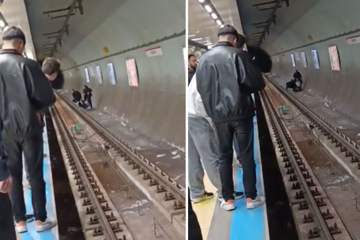 Kadıköy metro istasyonunda intihar girişimi vatandaşlar tarafından engellendi