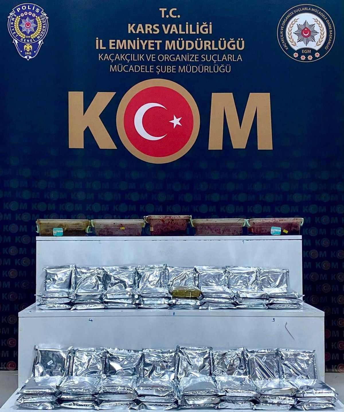 Kars\'ta Kaçakçılara Operasyon