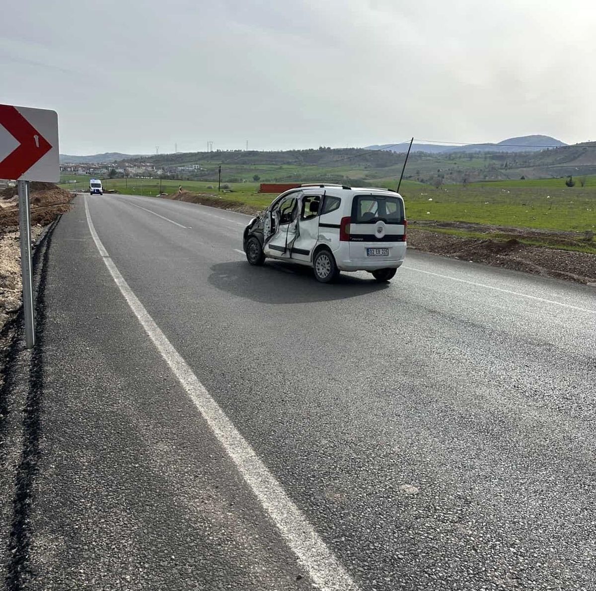 Gölbaşı\'nda Kamyonet Kazası: 1 Yaralı