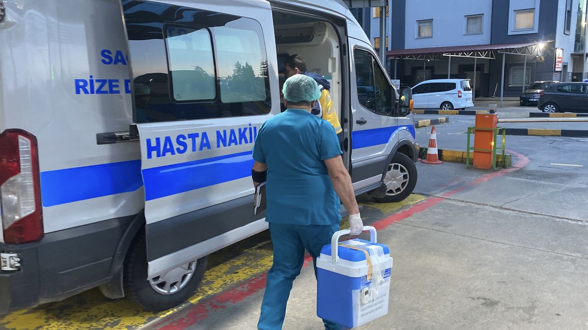 Rize\'de beyin ölümü gerçekleşen 96 yaşındaki kadının organıyla yaşama tutunacak