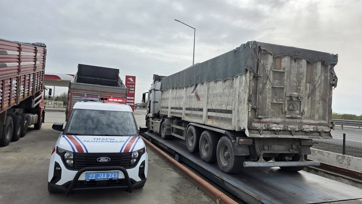 Taşıma Sınırını Aşan Kamyonlara Ceza